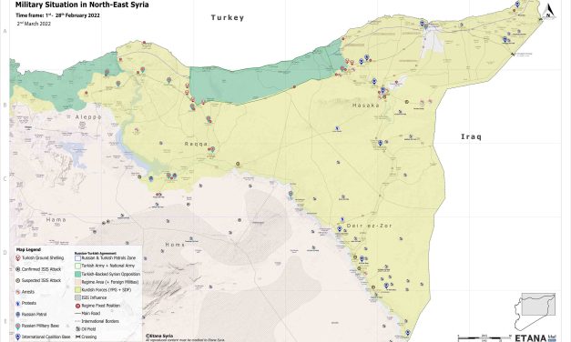 Syria Military Brief – North-East Syria – 2 March 2022