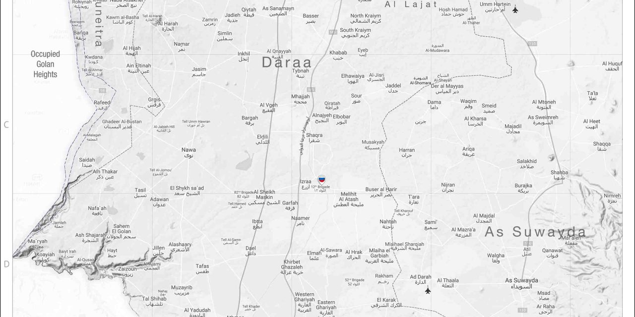Syria Military Brief: South Syria – 06 November 2022