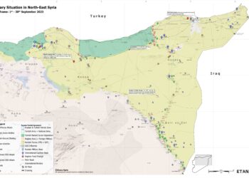 Military Situation in North-East Syria 5.10.2023