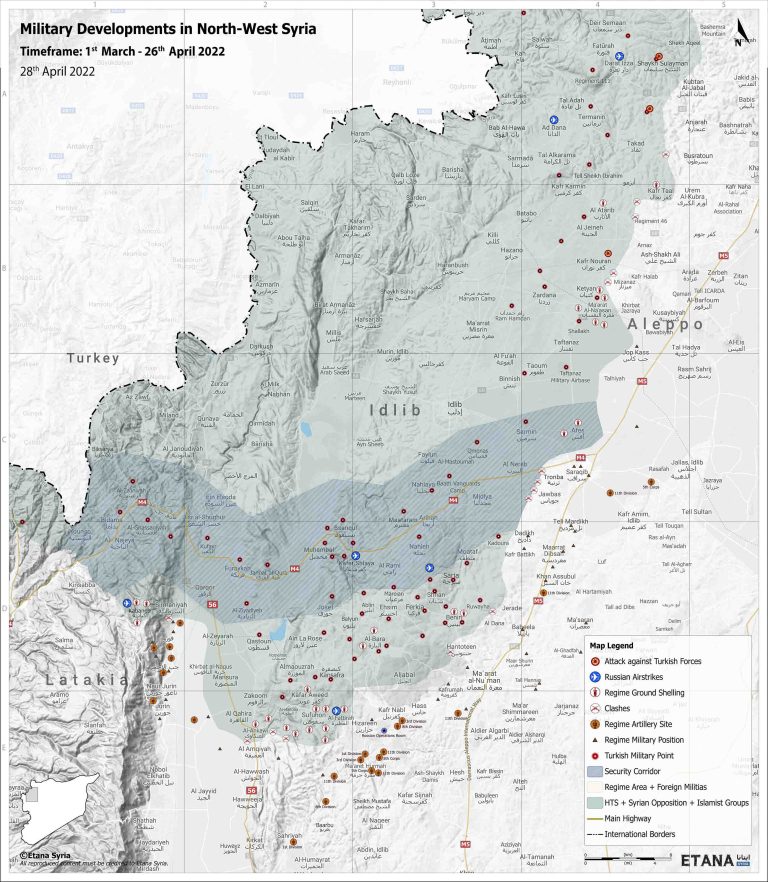 Military Developments in North-West Syria 26 April