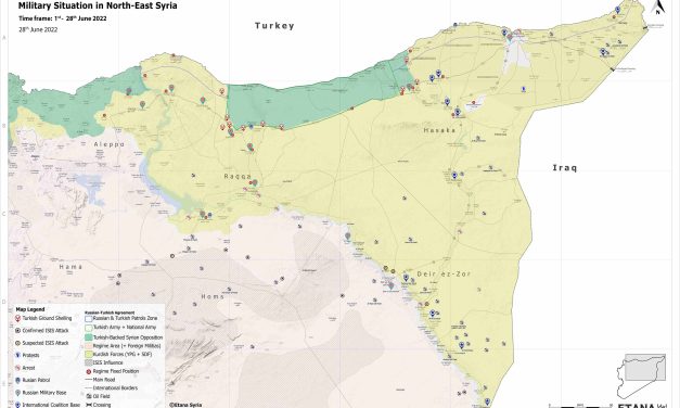 Syria Military Brief: North-East Syria – 30 June 2022