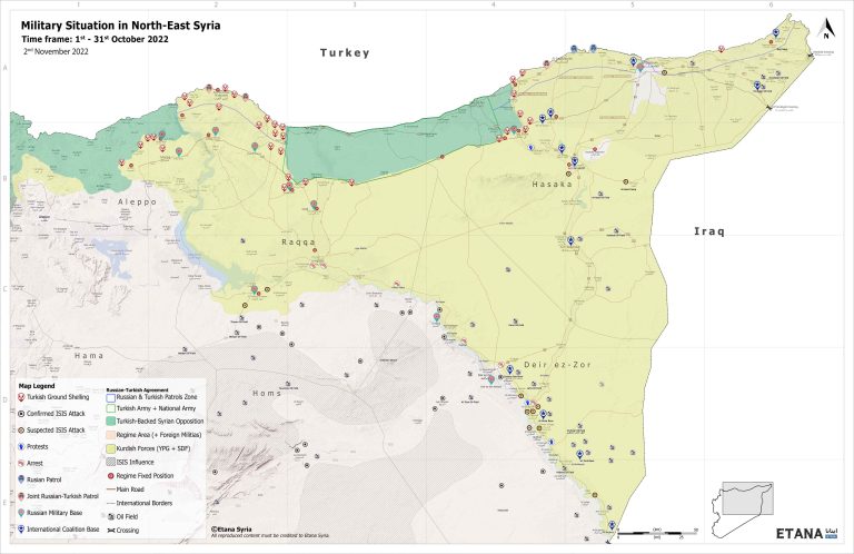 Military Situation in North-East Syria