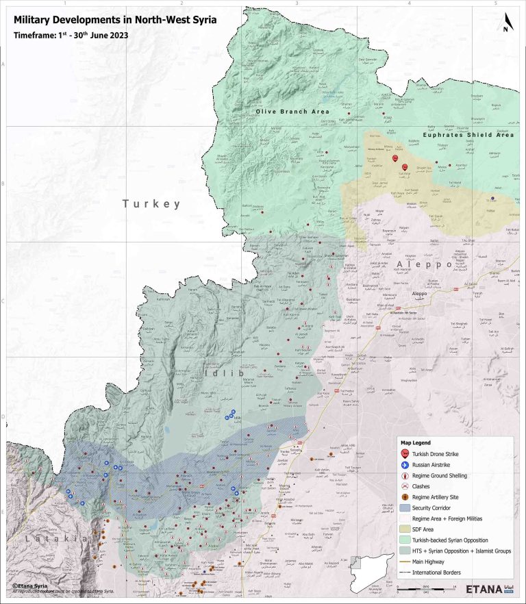 Military Developments in North-West Syria 6.2023