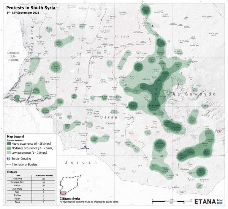 Protests Density in South Syria_2